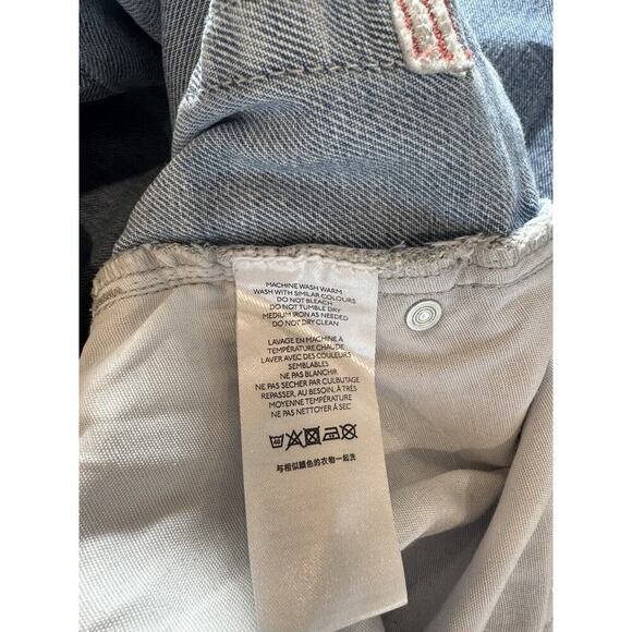 Urban Outfitters BDG Womens 31 High Rise Baggy Straight Leg Vintage Wash Jeans - Picture 11 of 13